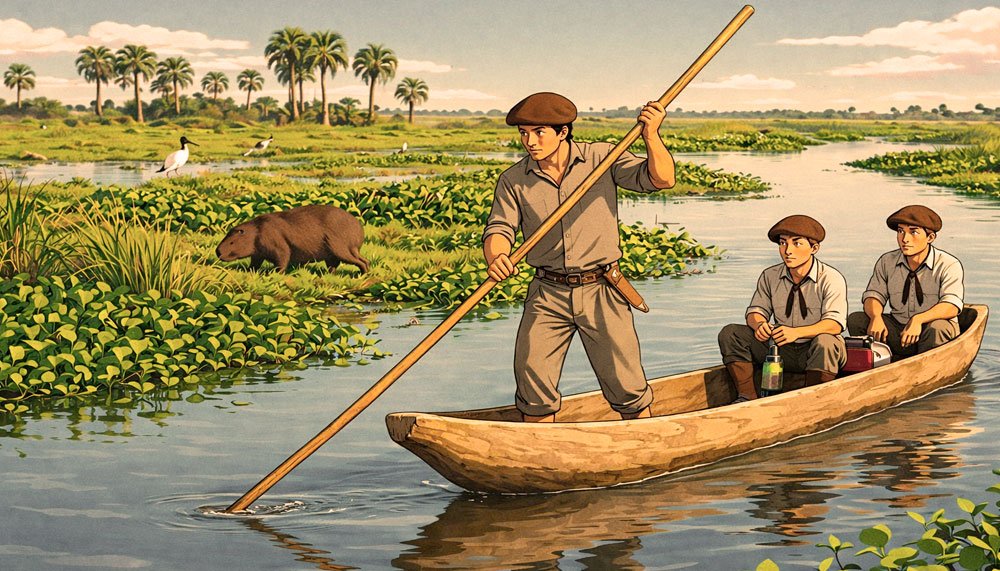 canoa-tradicional-en-el-ibera